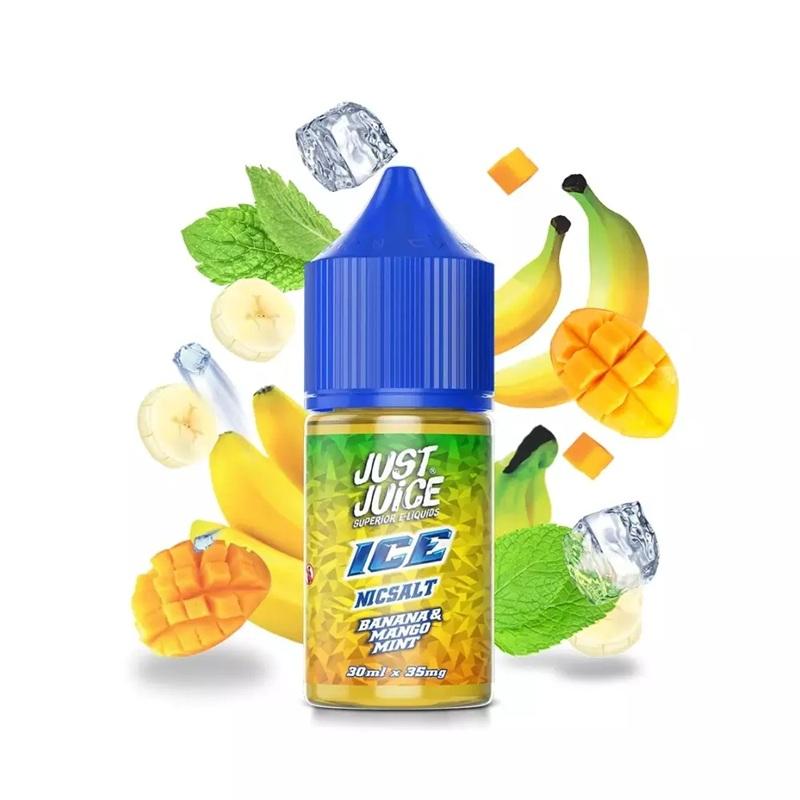 JUST JUICE 30ML SALT BANANA MANG MINT ICE 35MG