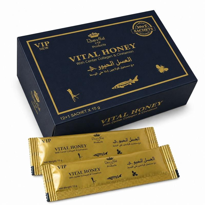 HONEY VITAL HONEY 12+1 SACHE 10 GRAMAS VIP AZUL