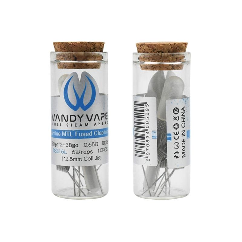 VANDYVAPE COIL VPC FINE MTL SS316L 0.65