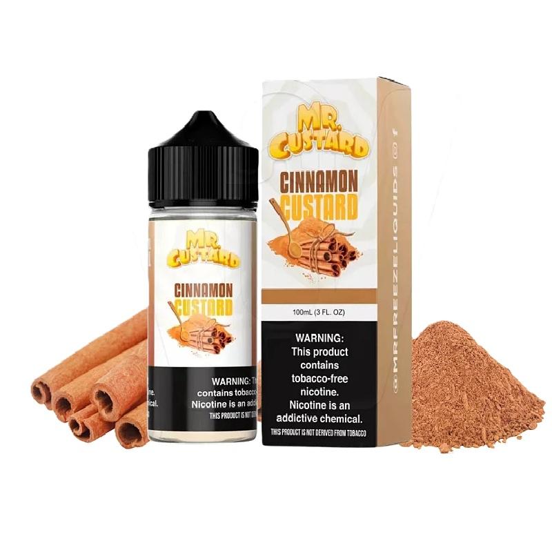 MR FRZ 100ML CINNAMON CUSTARD 00MG