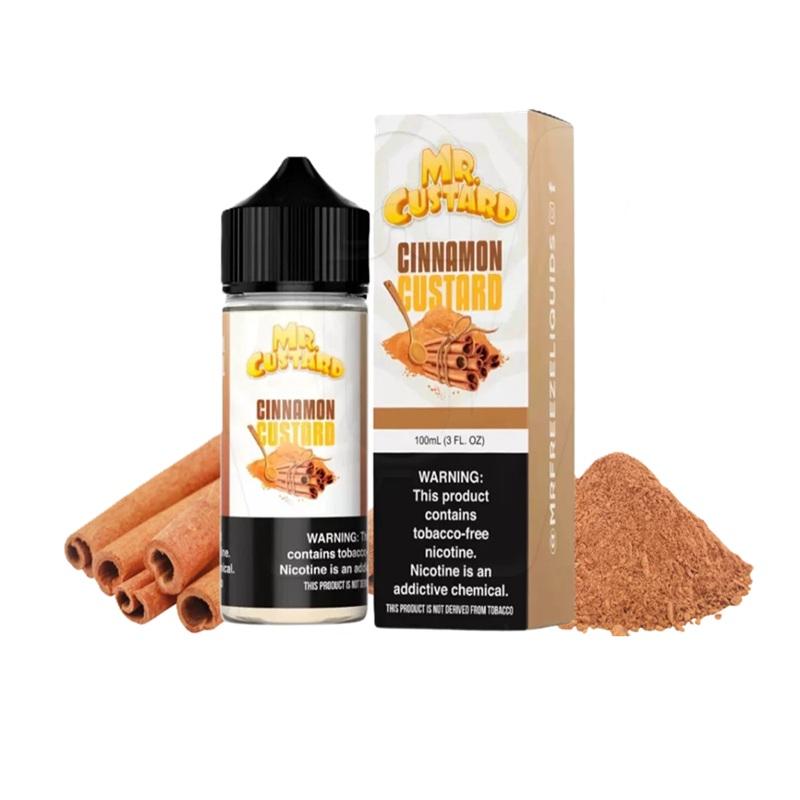 MR FRZ 100ML CINNAMON CUSTARD 06MG