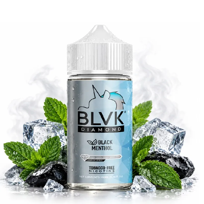 BLVK 100ML DIAMOND BLACK MENTHOL 3MG