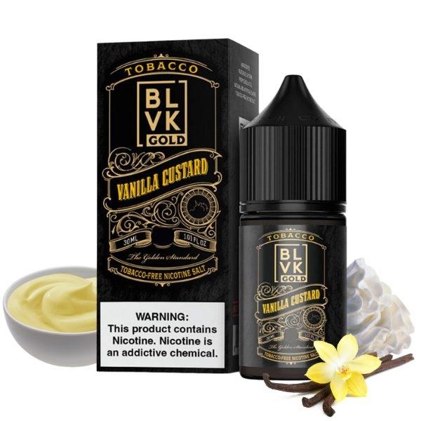 BLVK 30ML SALT GOLD VANILLA CUSTARD 50MG