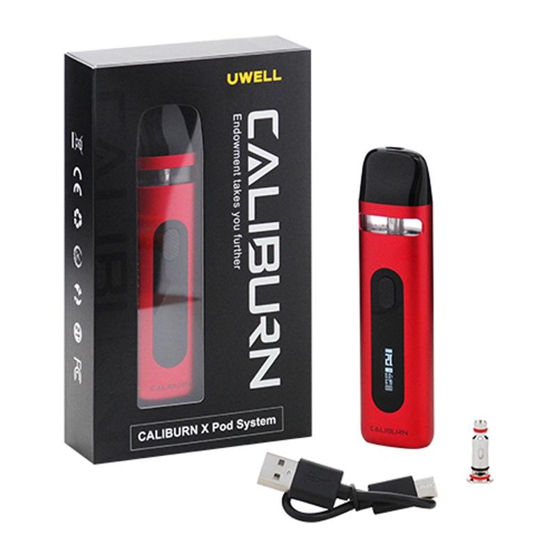 UWELL CALIBURN X POD KIT RIBBON RED