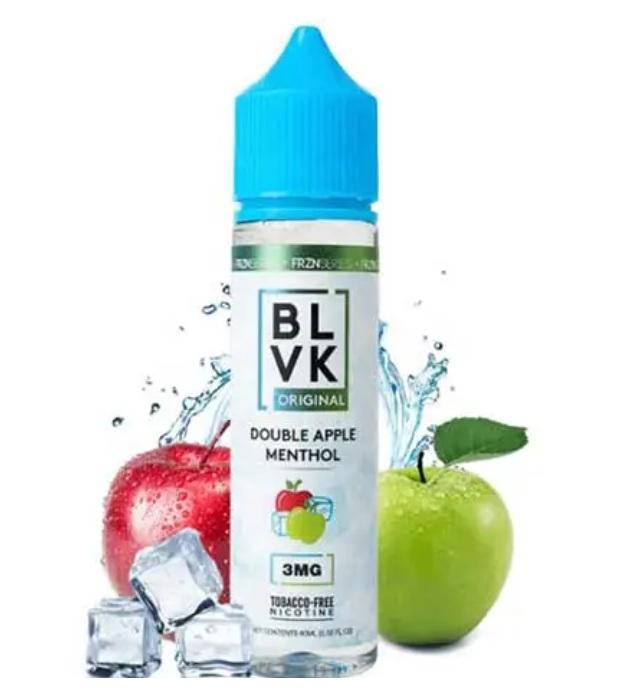 BLVK 60ML ORI DOUBLE APPLE MENTHOL 03MG