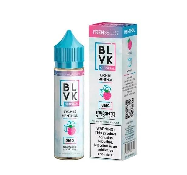 BLVK 60ML ORI LYCHEE MENTHOL 03MG