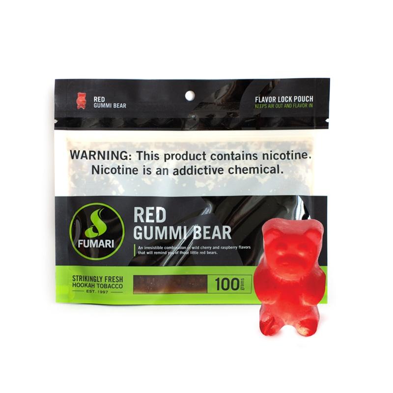 TABACCO FUMARI 100G RED GUMMI BEAR