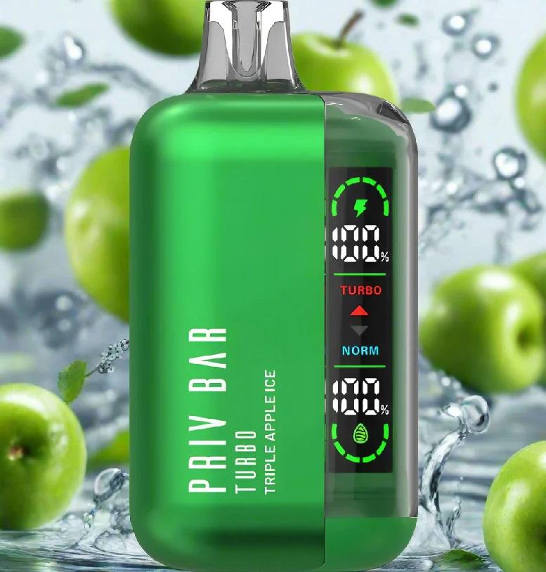 SMOK 15K PRIVBAR TU TRIPPLE APPLE ICE