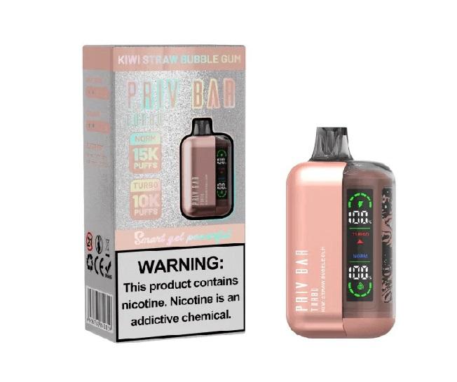 SMOK 15K PRIVBAR TU KIWI ST BUBBLRGUM