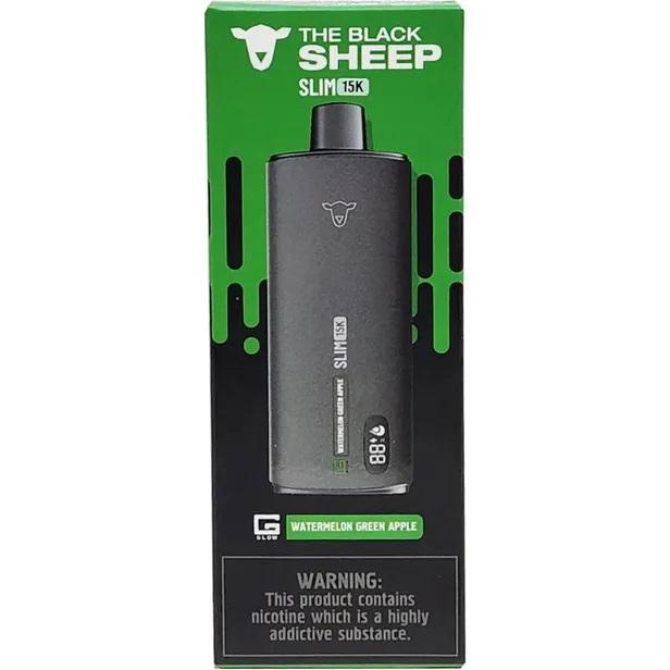BLACK SHEEP 15K SLIM WATERMELON GREEN APPLE