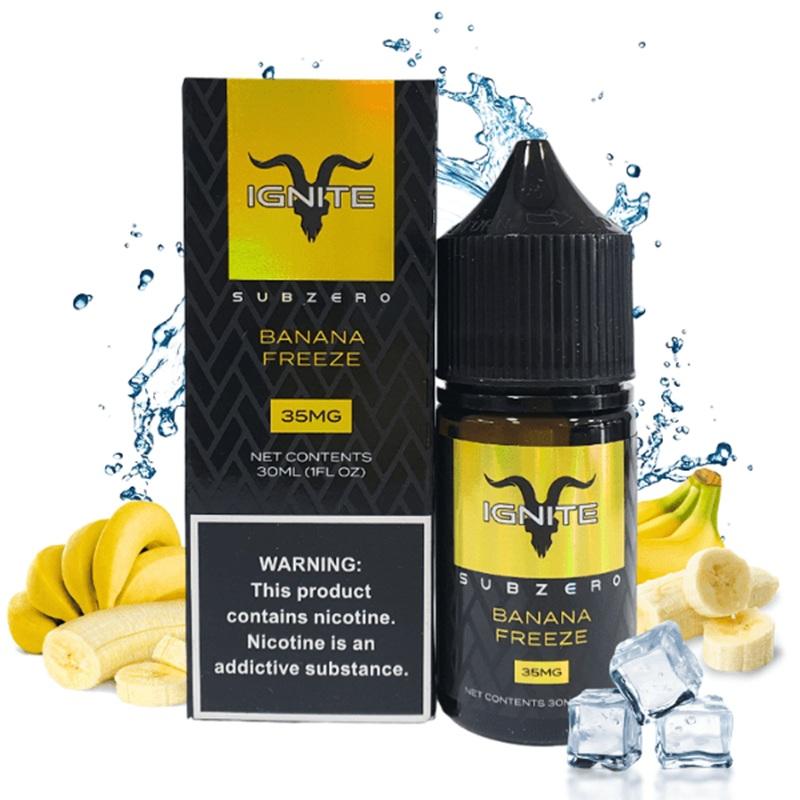 IGNITE SALT 30ML BANANA FREEZE 35MG