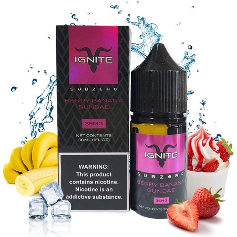 IGNITE SALT 30ML BERRY BANANA SUNDAE 35MG