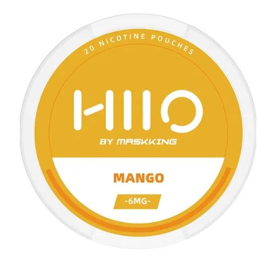 NICOTINE HIIO MASKING POUCHES MANGO 06MG