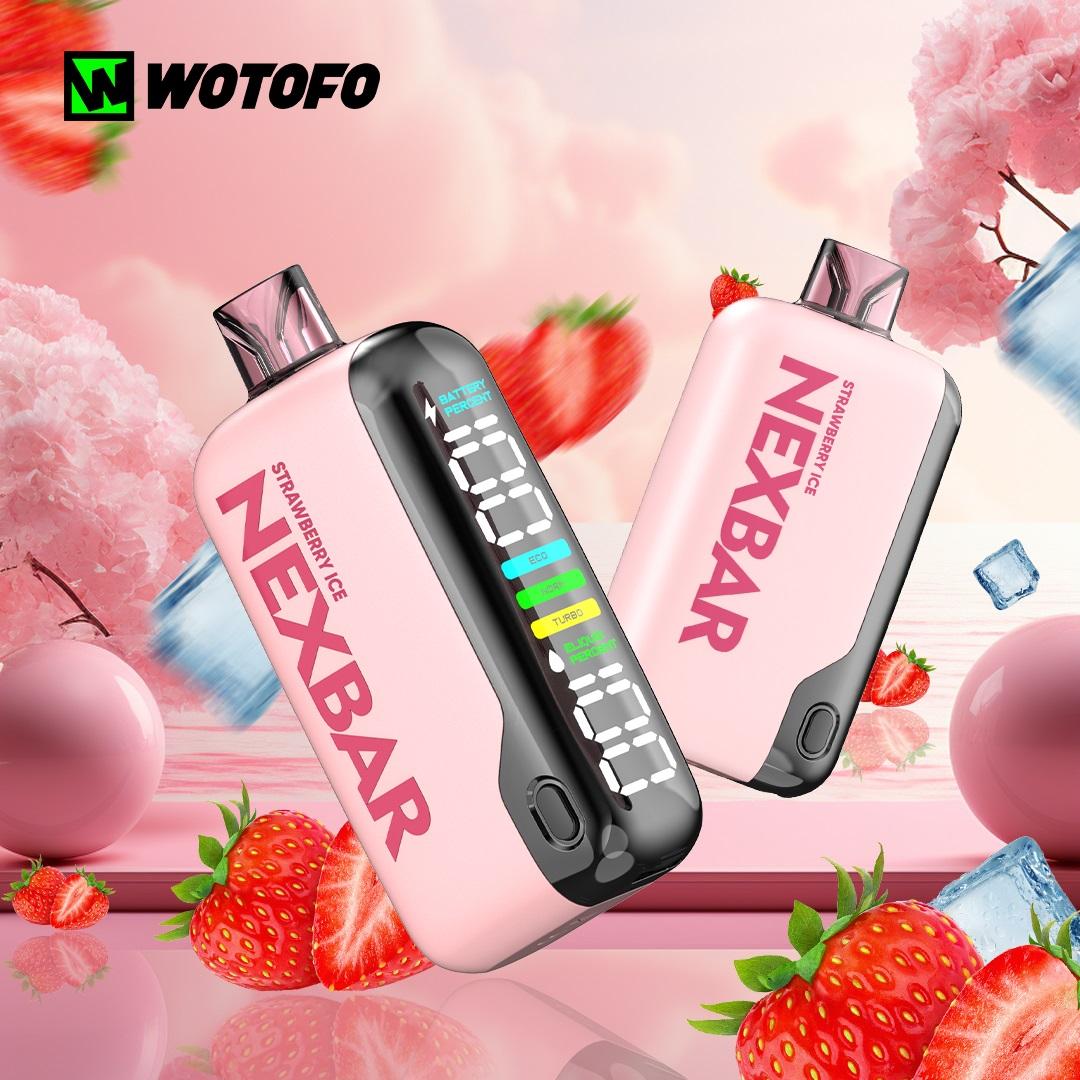 WOTOFO 16K NEXBAR STRAWBERRY ICE