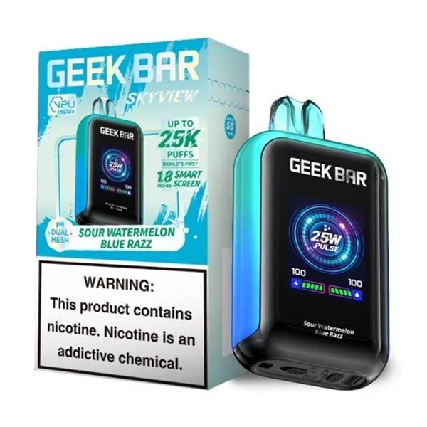 GEEKBAR 25000 SKY SOUR WATERMELON BLUE RAZZ
