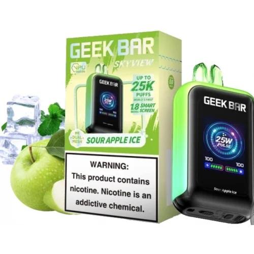 GEEKBAR 25000 SKY SOUR APPLE ICE