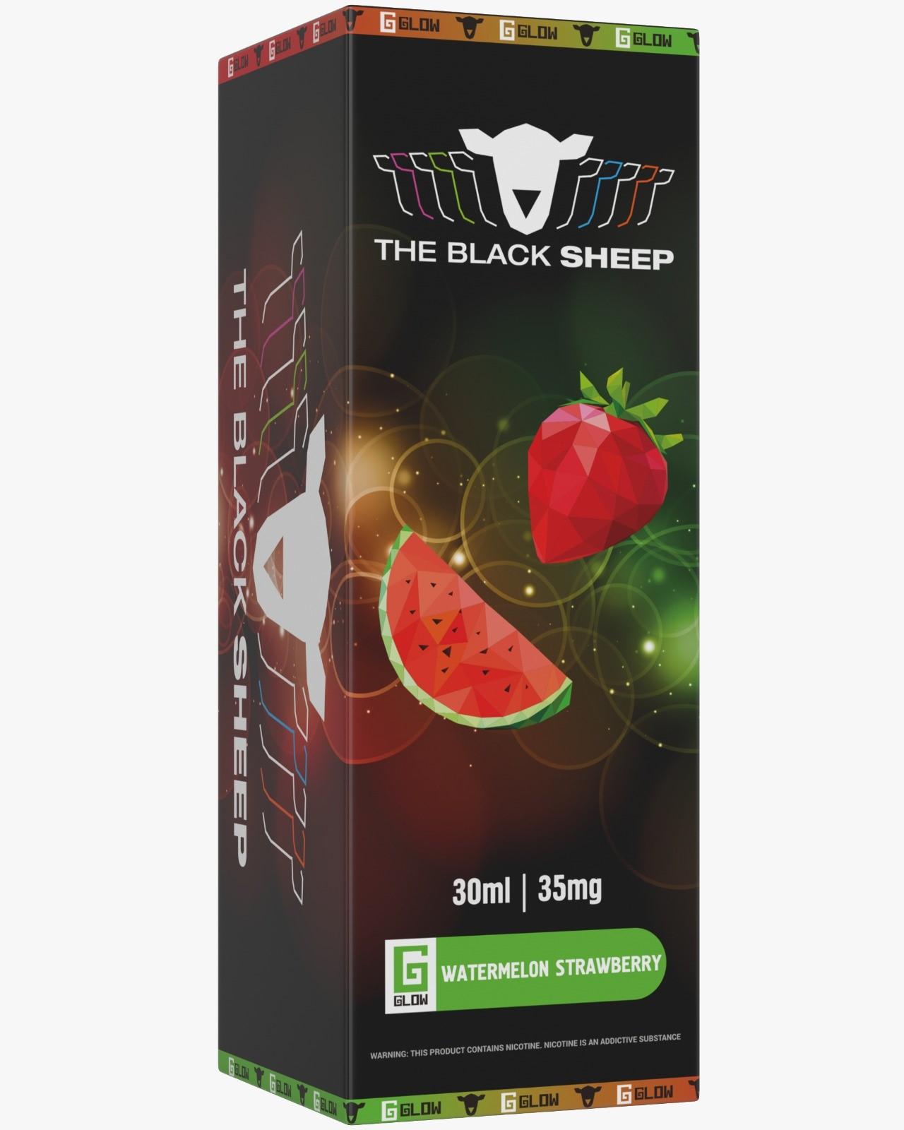 BLACK SHEEP SALT 30ML WATERMELON STRAWBERRY 35MG