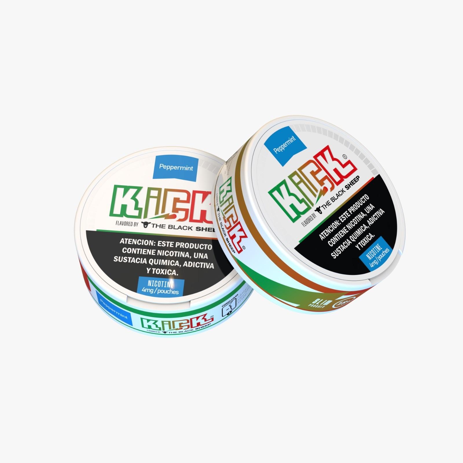 NICOTINE BLACK SHEEP KIGK 4MG PEPPERMINT