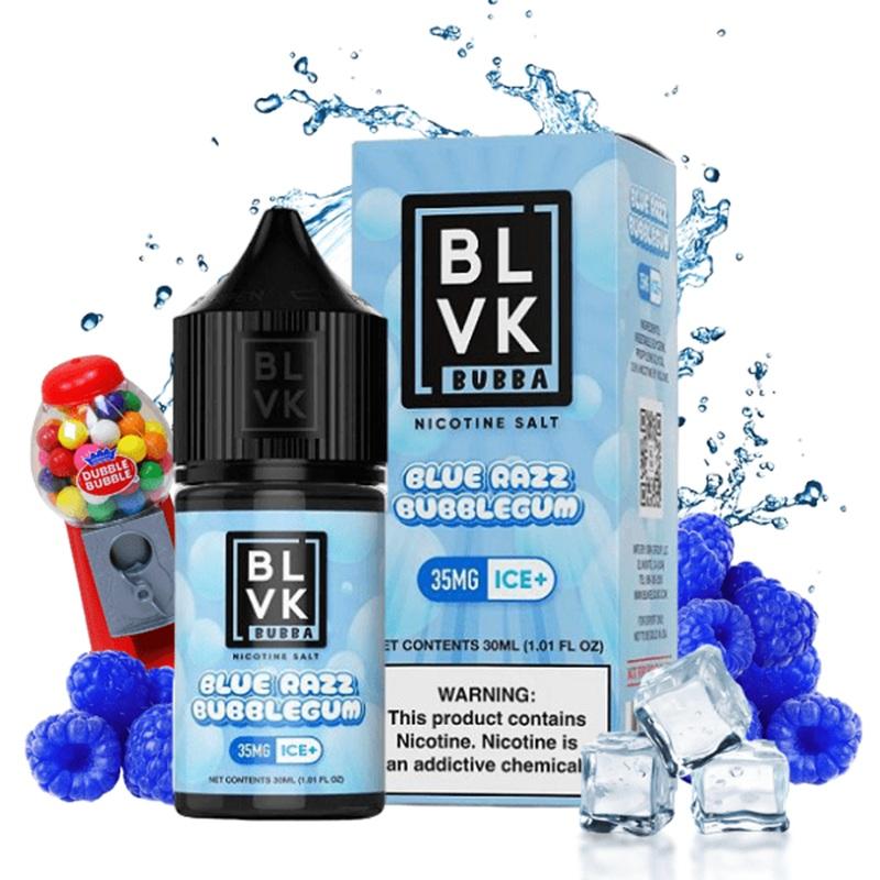 BLVK 30ML SALT BUBBA BLUE RAZZ BUBBLEGUM 35MG