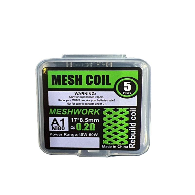 WOTOFO COIL MESHWORK A1 0.20 NI80 45.60W