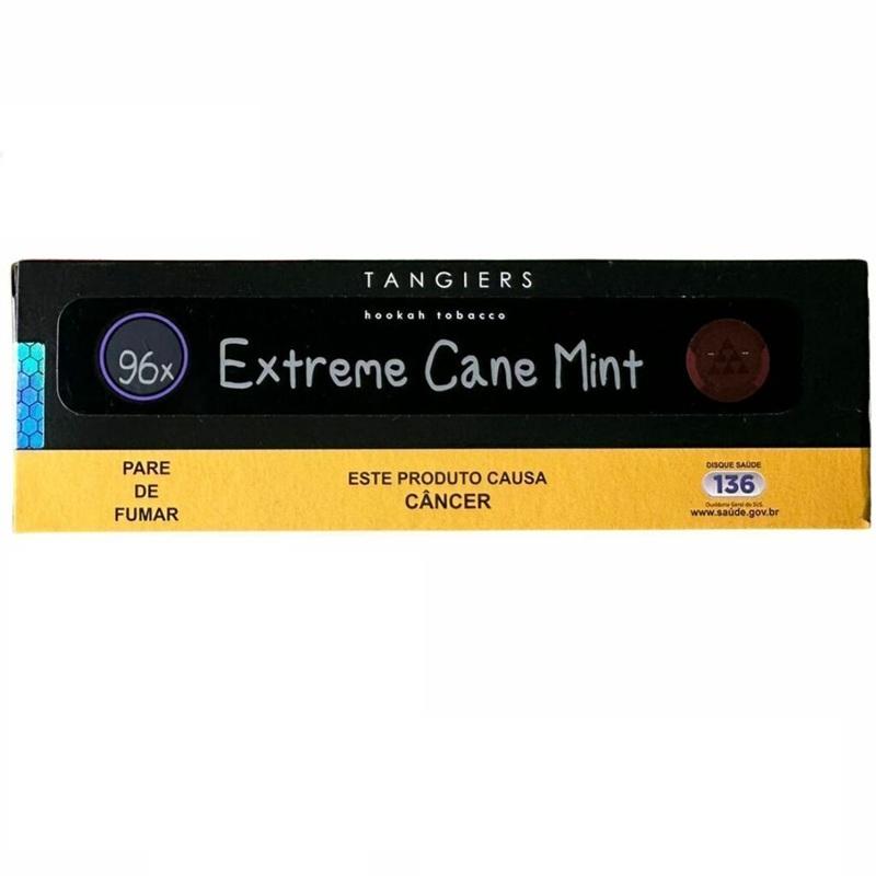 TABACCO TANGIERS 250G EXTRE CANE MINT 96X AMARELO