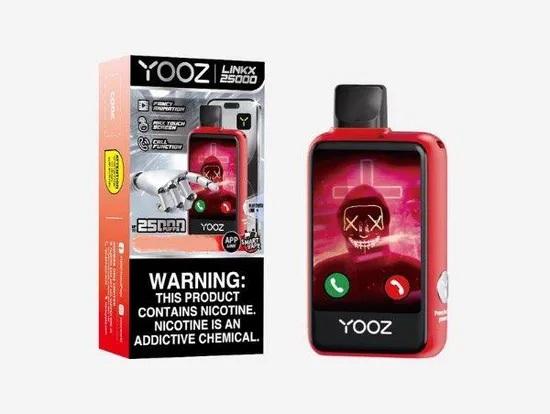 YOOZ 25K BLUETOOTH STRAWBERRY ICE