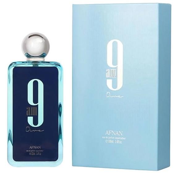 PERFUME AFNAN 9AM DIVE U EDP 100ML AZUL