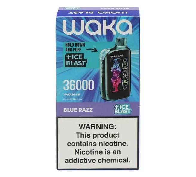 WAKA 36K BLAST BLUE RAZZ
