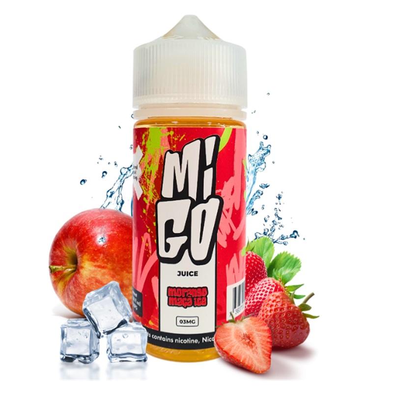 MIGO 100ML MORANGO MACA ICE 03MG