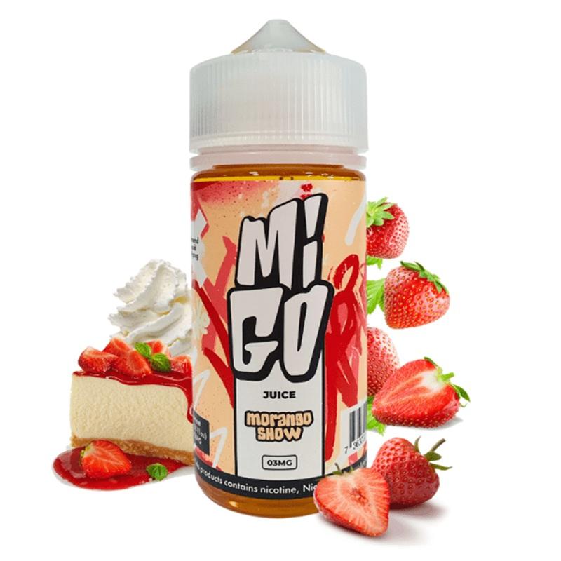 MIGO 100ML MORANGO SHOW 03MG