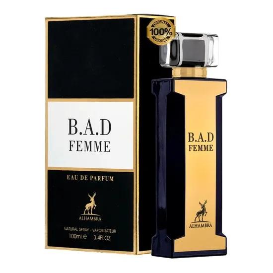 PERFUME M ALHAMBRA B.A.D FEMME EAU PAR 100ML
