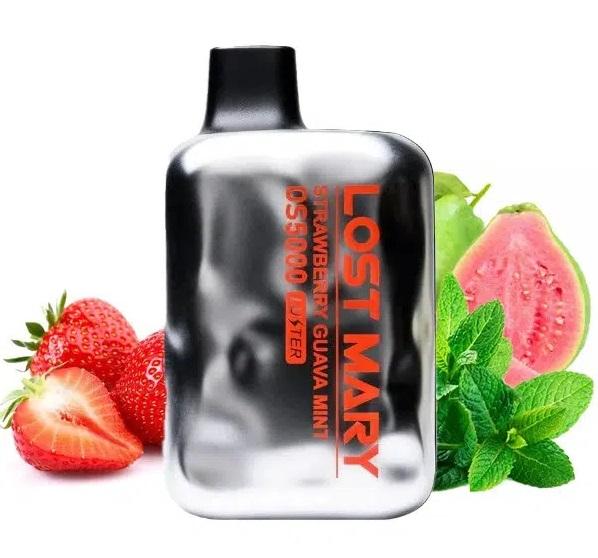 LOST MARY 5K OS STRAWBERRY GUAVA MINT
