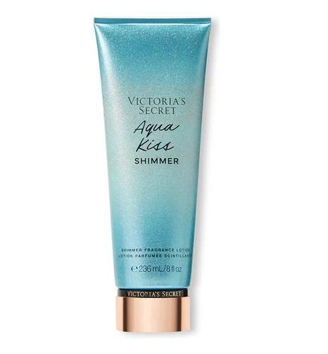 VICTORIAS BODYLOT AQUA KISS SHIMMER 236ML