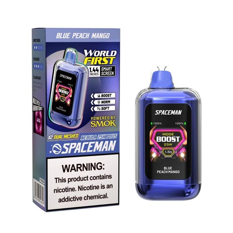 SMOK 25K SPACEMAN BLUE PEACH MANGO