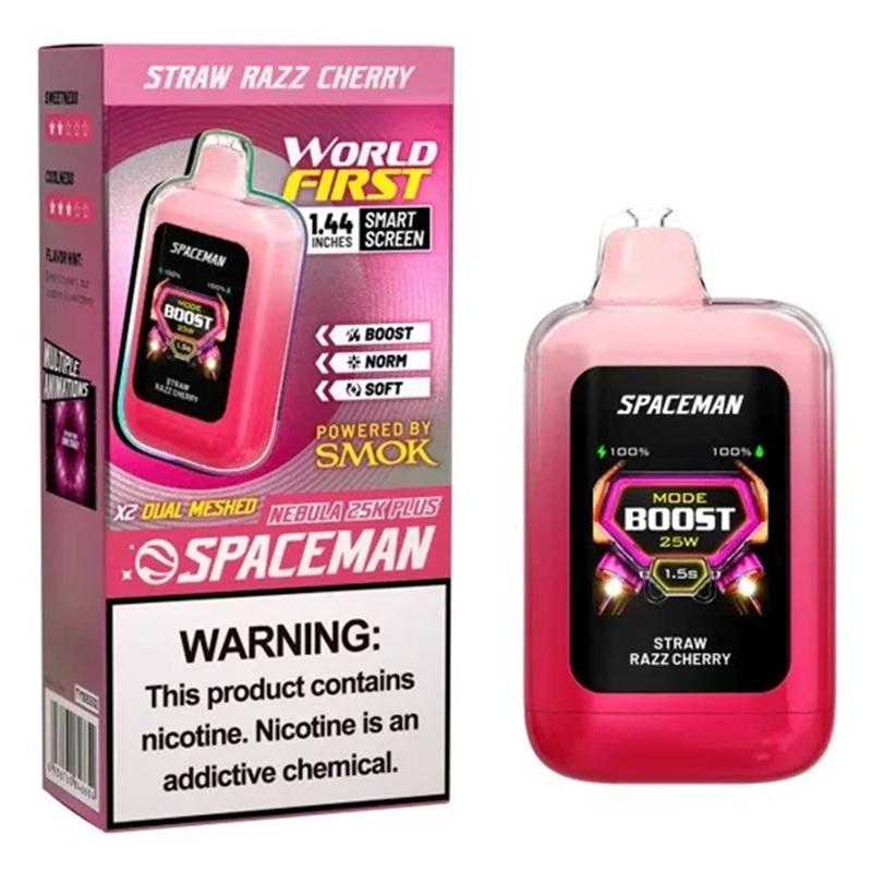 SMOK 25K SPACEMAN ST RAZZ CHERRY