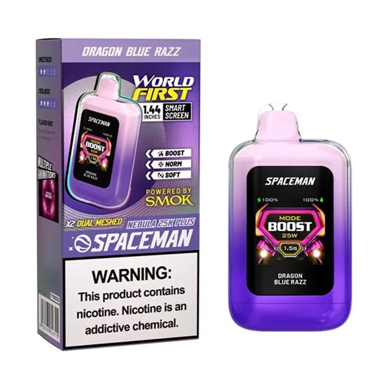 SMOK 25K SPACEMAN DRAGON BLUE RAZZ