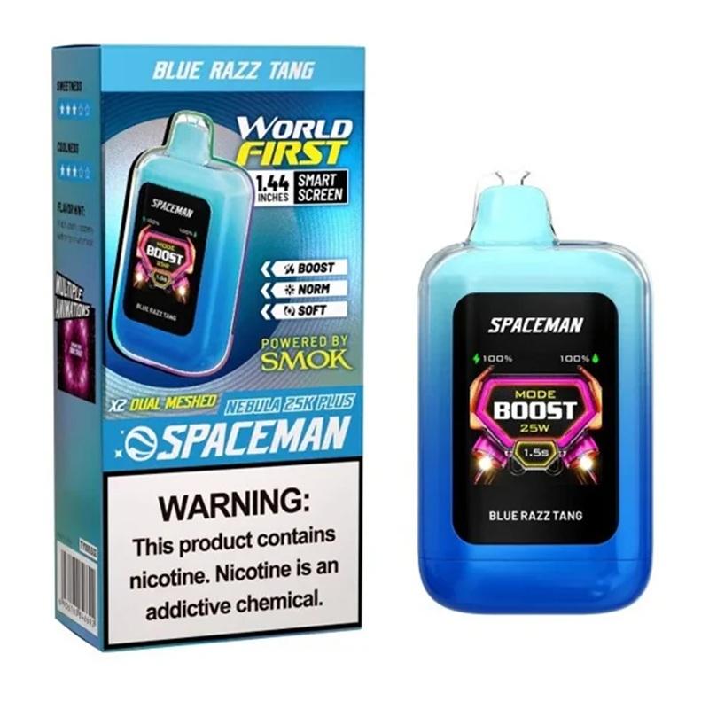 SMOK 25K SPACEMAN BLUE RAZZ TANG