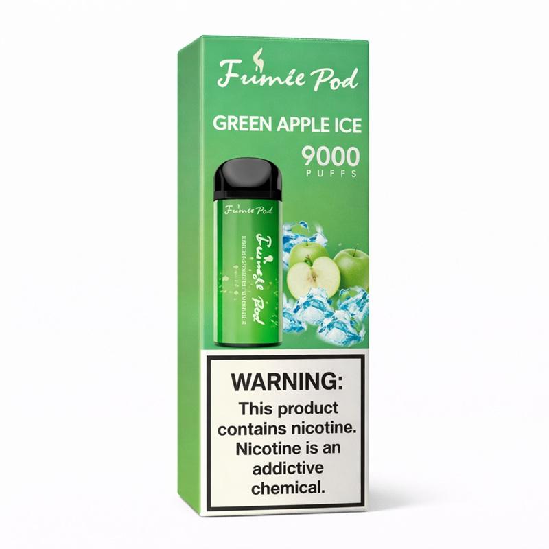 FUMEE REFIL 9K GREEN APPLE ICE