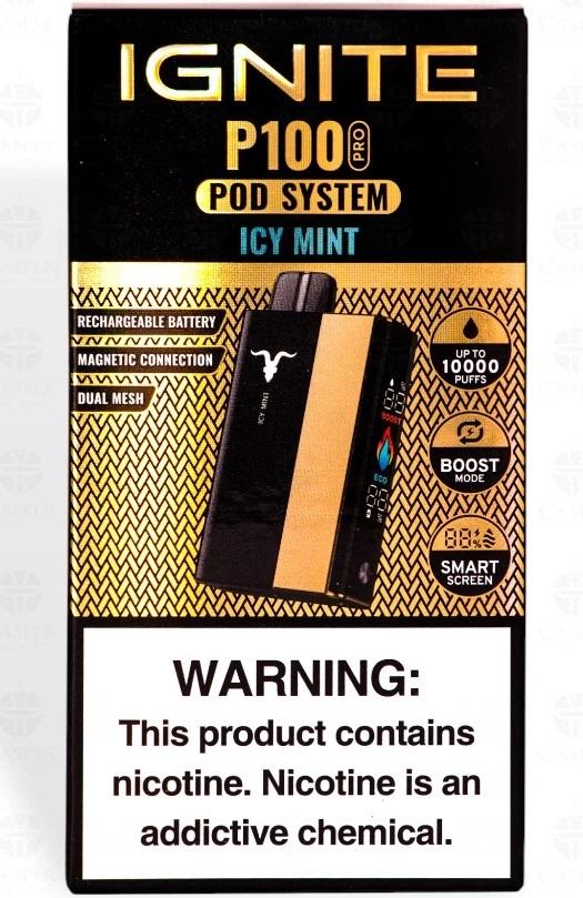 IGNITE P100 KIT GOLD ICY MINT
