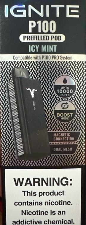 IGNITE P100 REFIL 10K ICY MINT
