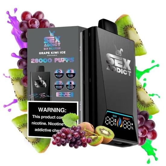 SEX ADDICT BLACK S280 GRAPE KIWI ICE