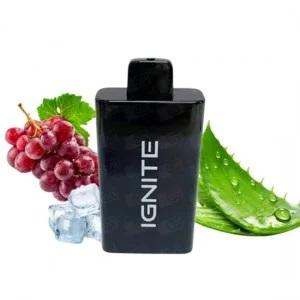 IGNITE V120 PRO BLACK ALOE GRAPE