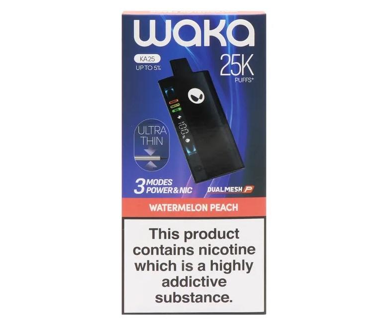 WAKA 25K ULTRA THIN STRAW WATERM PEACH
