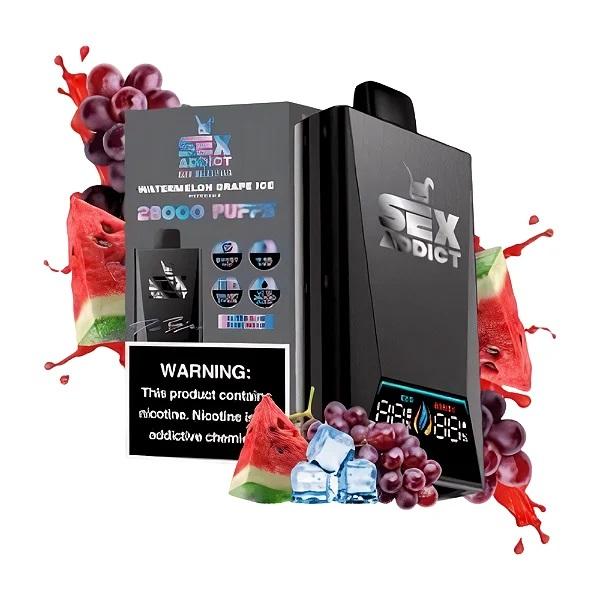 SEX ADDICT BLACK S280 WATERMELON GRAPE ICE