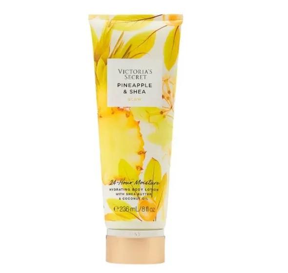 VICTORIAS BODYLOT PINEAPPLE SHEAGLOW 236ML