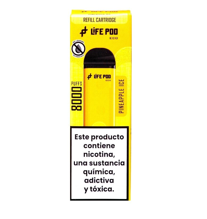 LIFE POD 8K ECO PRO REFILL PINEAPPLE ICE