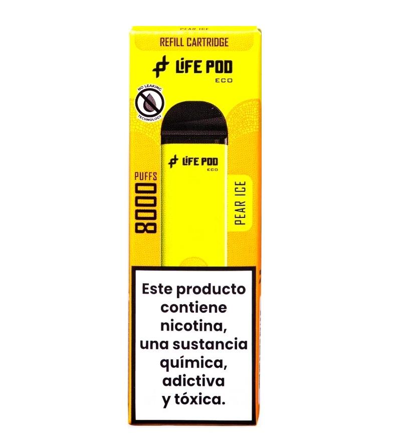 LIFE POD 8K ECO PRO REFILL PEAR ICE