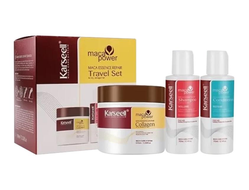 KARSEELL COLLAGEN KIT MINI SHAM+COND+MASC 3PCS
