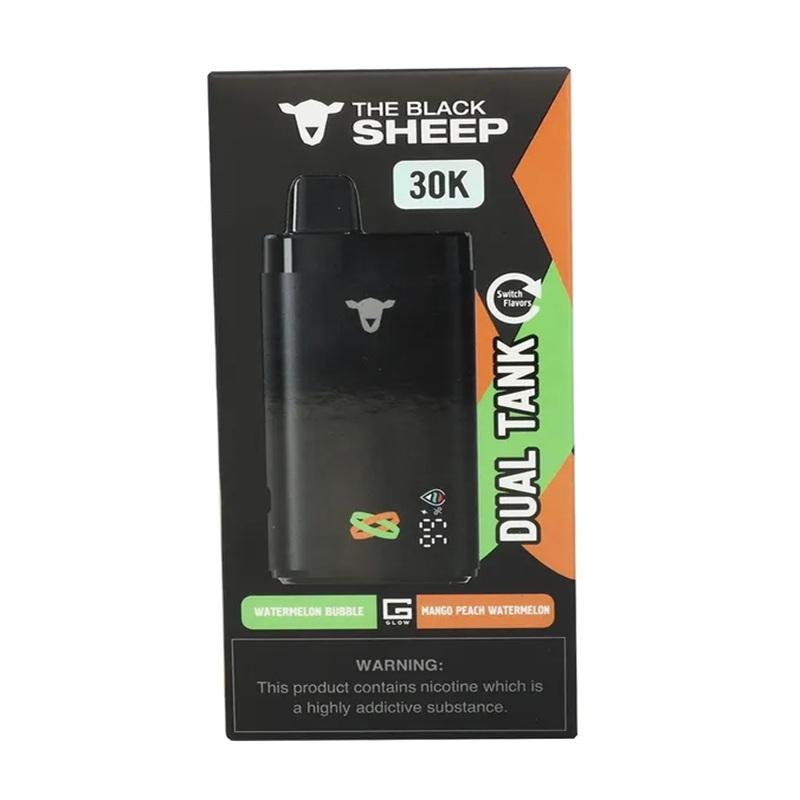 BLACK SHEEP 30K WATERMELON BUBBLE+MANGO PEACH WATR