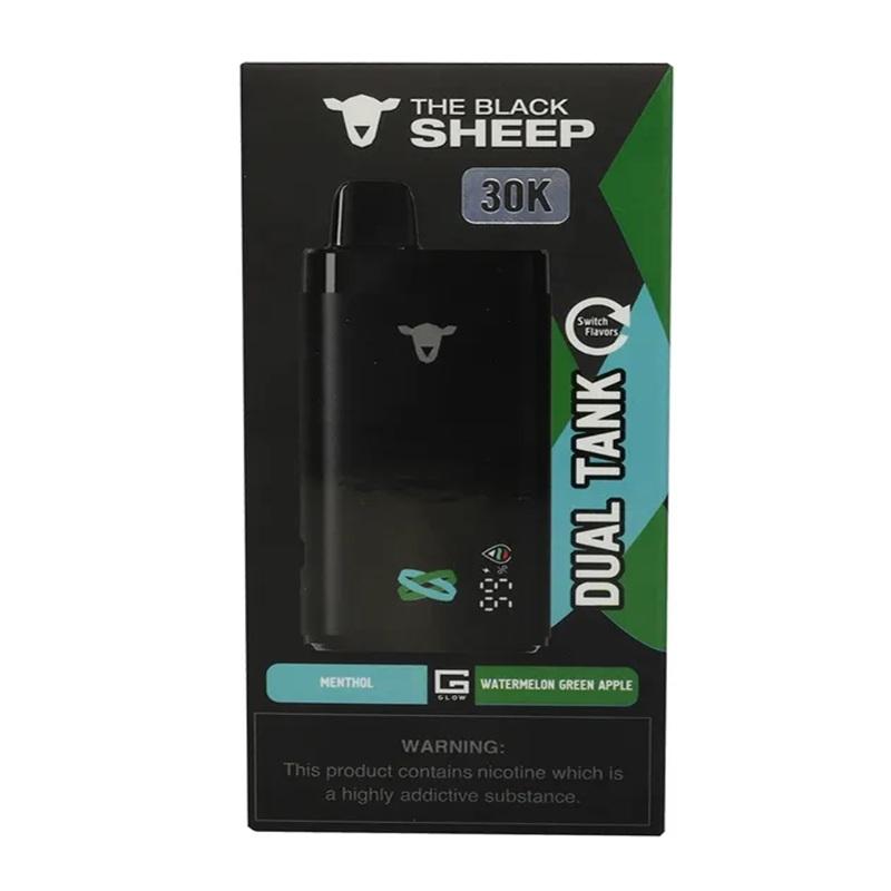 BLACK SHEEP 30K SOUR GREEN APPLE+BLUEBERRY GRAPE